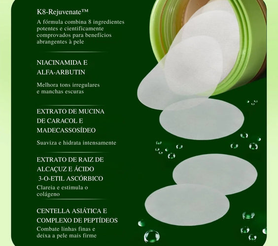 Jiyu SkinCare - Cuidados com a Pele Coreano para Manchas Escuras, Rugas e Pele Opaçada