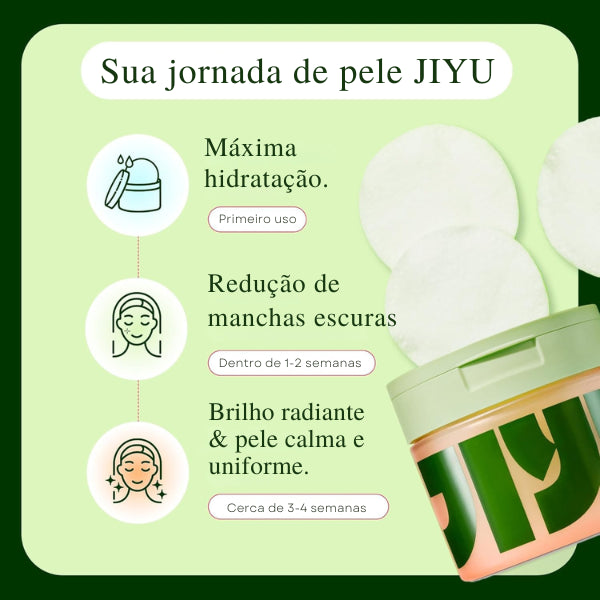 Jiyu SkinCare - Cuidados com a Pele Coreano para Manchas Escuras, Rugas e Pele Opaçada